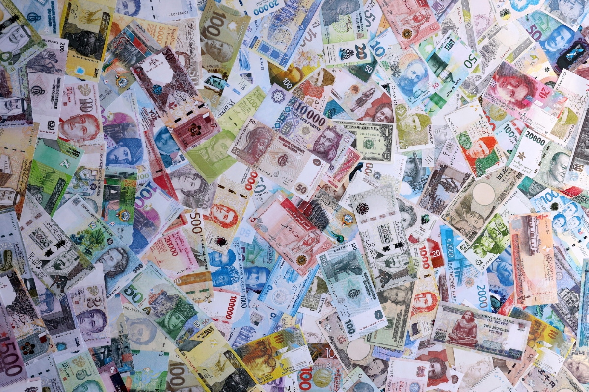 prikaz valuta u svetu